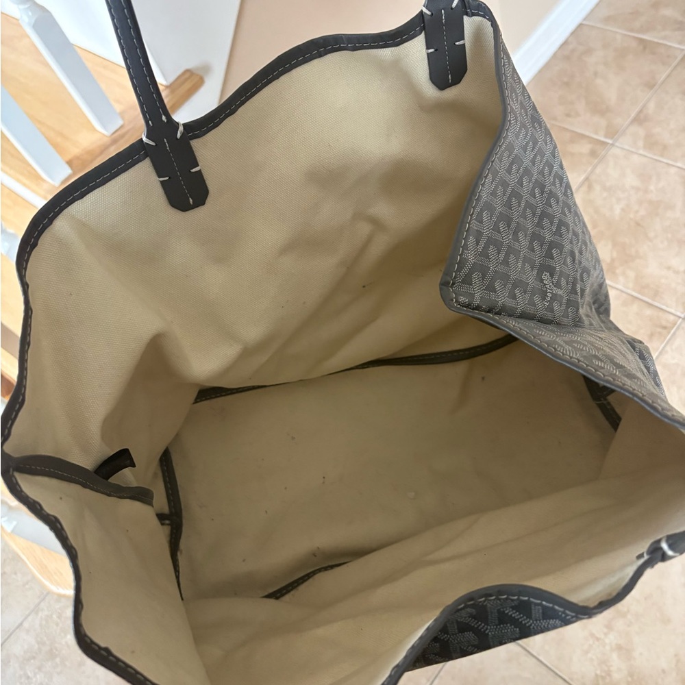 Source Unknown Grey Patterned Tote Bag - image 2